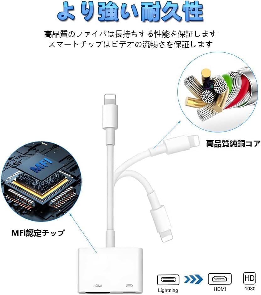 iPhone HDMI 破損 iPhoneとテレビをHDMIで繋いでも映らない！原因を解説 - iPhone
